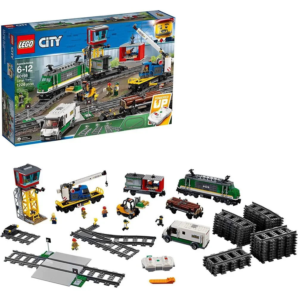 LEGO City: Cargo Train RC Battery Powered Set (60198) Retire
